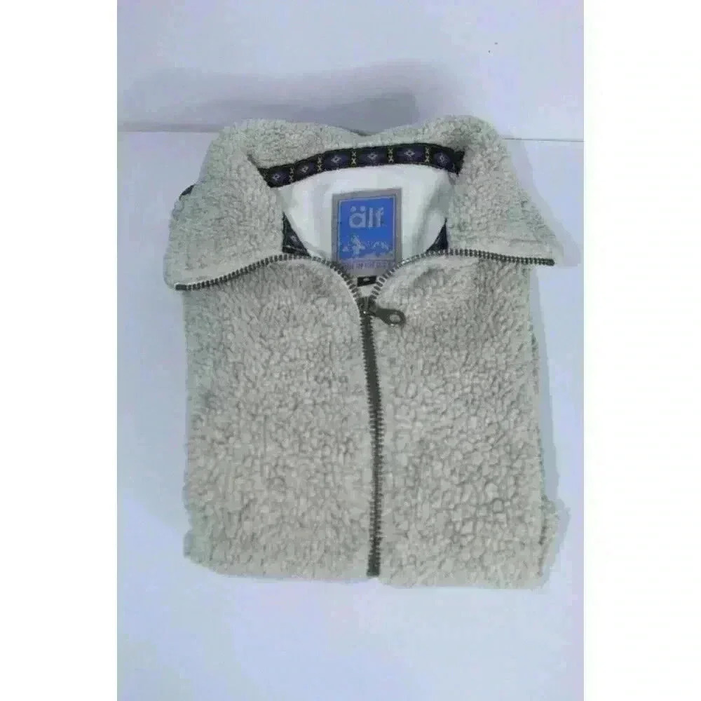 Vintage Alf Women's Sleeveless Western Cowgirl Made in USA Sherpa Vest Size‎ S - Picture 12 of 12